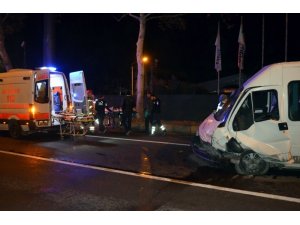 Bursa’da trafik kazası: 2’si ağır 10 yaralı