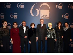Cumhurbaşkanı Erdoğan, Doğan Grubu’nun 60. yıl kutlamalarına katıldı