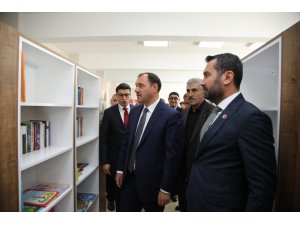 Şehit Kıratlı anısına yapılan kütüphane açıldı