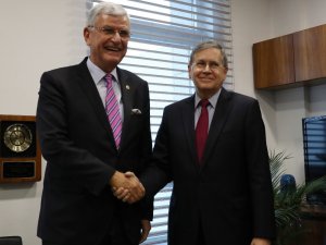 Dışişleri Komisyonu Başkanı Bozkır, ABD Büyükelçisi Satterfield ile görüştü