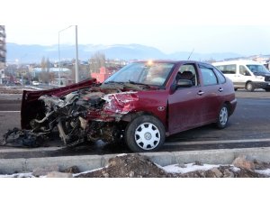 Ardahan’da trafik kazası: 4 yaralı