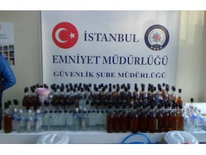 İstanbul’da sahte içki operasyonu