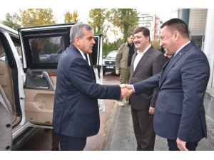 Şanlıurfa Büyükşehir Belediye Başkanı Beyazgül’den Başkan Beyoğlu’na Ziyaret