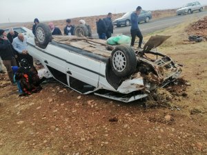 Viranşehir’de trafik kazası:1 yaralı