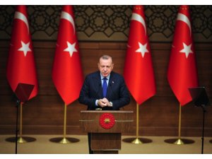 Cumhurbaşkanı Erdoğan: "En kısa zamanda ihalesini yapmak suretiyle Kanal İstanbul’a başlayacağız."