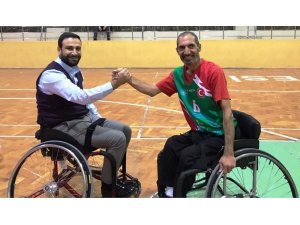 ASKON Diyarbakır Şube Başkanı Nasıranlı, engelli sporcuların sorunların dinledi