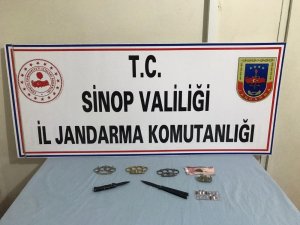 Sinop’ta jandarmadan uyuşturucu operasyonu: 3 tutuklama