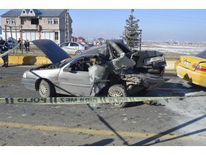 Ağrı’da zincirleme trafik kazası: 2 kişi yaralı