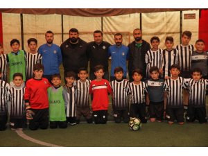 Kızıltepe Altay Futbol Okulun’da 150 öğrenci eğitim görüyor