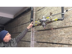 Apartmandan Dogalgaz Sayaci Caldilar