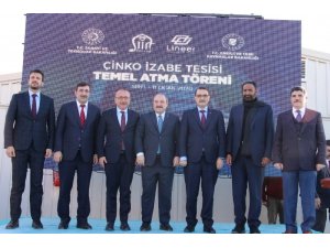 Siirt’te Lineer Metal Çinko Fabrikası’nın temeli atıldı