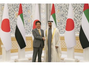 Japonya Başbakanı, Abu Dabi Veliaht Prensi ile görüştü