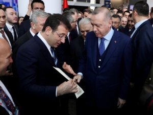 İmamoğlu, Cumhurbaşkanı Erdoğan'a Kanal İstanbul'la ilgili bir mektup verdi