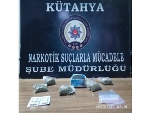 Kütahya’da uyuşturucu ticaretine 1 tutuklama