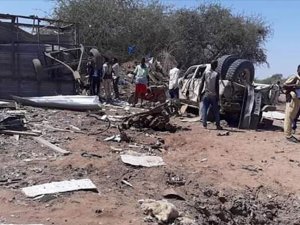 Somali'de bombalı saldırıda 6 Türk yaralandı