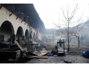 Tokat Yazmacılar Sitesi’ndeki yangın söndürüldü