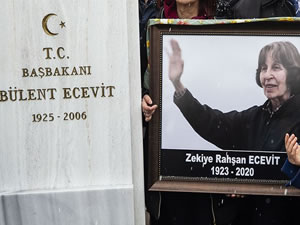 Rahşan Ecevit'in Devlet Mezarlığı'na defni için hazırlanan yasa teklifi TBMM'ye sunuldu