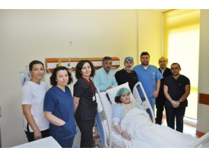 KEA Hastanesinde ana atar damar balonlaşması ameliyatı yapıldı