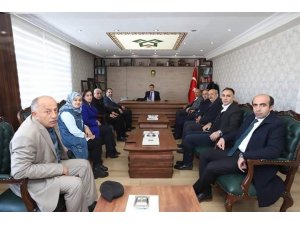 AK Parti heyetinden Kaymakam Öztürk’e ziyaret