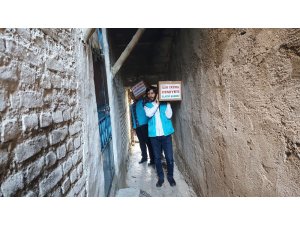 Elazığ’da 500 aileye gıda desteği