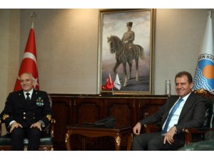 Başkan Seçer, NATO Komutanı Fantoni ile görüştü