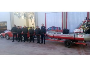Denizli itfaiye arama kurtarma ekipleri Elazığ deprem bölgesinde