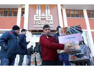Erzurum Büyükşehir Belediyesi, Elazığ ve Malatya’daki depremzedeler için adeta seferberlik ilan etti