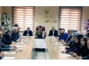AK Parti Van İl Başkanlığı Yönetim Kurulu Toplantısı yapıldı