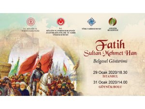 Fatih Sultan Mehmet Han belgeseli izleyiciyle buluşacak