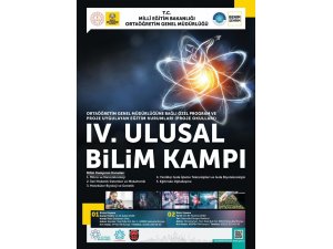 Konya’da 4. Ulusal Bilim Kampı yapılacak