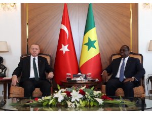 Cumhurbaşkanı Erdoğan, Senegalli mevkidaşı ile görüştü