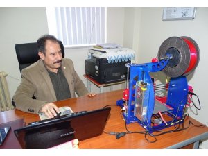 Müdür Yardımcısı, 5 bin TL’lik 3D yazıcı projesini 1000 TL’ye mal etti