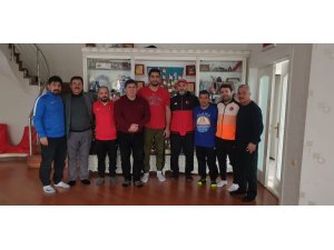 Taha Akgül’e milli takım hocalarından moral ziyareti