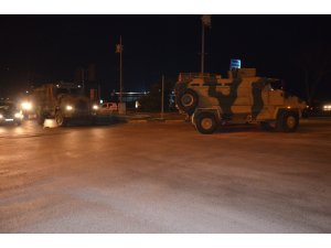 Reyhanlı sınırına komanda ve askeri araç takviyesi