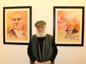 Etem Çalışkan’ın “Atatürk portreleri” sergisi