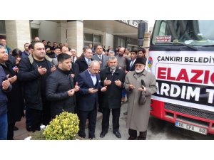 Çankırı Belediyesi’nden Elazığ ve Malatya’ya destek
