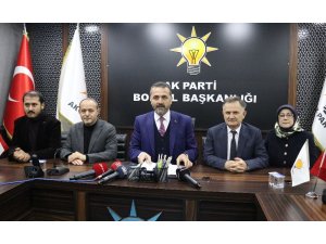 AK Parti İl Başkanından Bolu Belediye Başkanına suç duyurusu