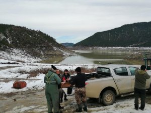 Bolu’da kaçak avlanan 3 kişiye 5 bin TL ceza kesildi