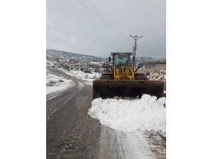 Gaziantep’te hummalı bir karla mücadele çalışmaları