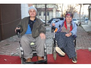 14 Şubat’ta evlenen engelli çiftin 8 yıllık engelsiz yaşama azmi