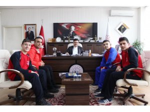 Türkiye üçüncülerinden İl Müdürüne ziyaret