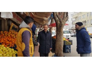Başkan Kılınç, vatandaşlarla bir araya gelmeye devam ediyor