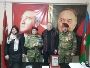 Azerbaycan’ın milli kahramanı Tunç’tan ASİMDER’e ziyaret