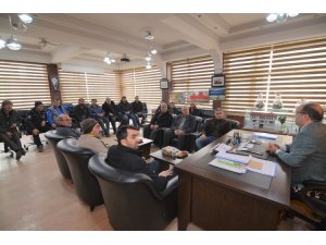 Sazak Mahallesi sakinleri Başkan Mustafa Çöl’ü ziyaret etti