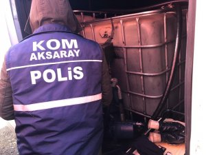 Aksaray’da kaçak akaryakıt operasyonu: 2 gözaltı