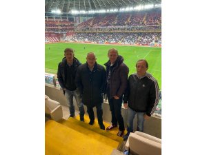 Rusya Milli Takım Teknik Direktörü Stanislav Çerçesov, Antalyaspor - Kasımpaşa maçını izledi