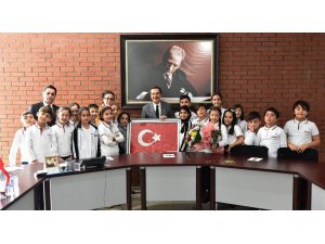 Başkan Ataç çocuklara belediyeciliği anlattı