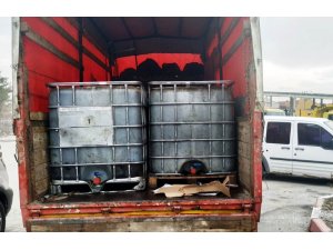 Kütahya’da 6 bin litre kaçak akaryakıt ele geçirildi