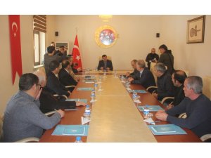 Erzincan’da otobüs kazalarının önlenmesine yönelik toplantı yapıldı