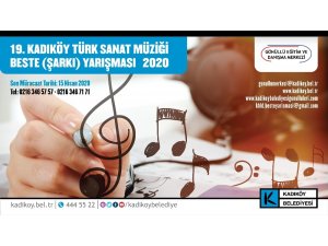 Kadıköy Türk Sanat Müziği beste yarışması başladı